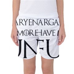  Targaryens Have More Fun - Blondes Have More Fun Black Women s Basketball Shorts by PodArtist