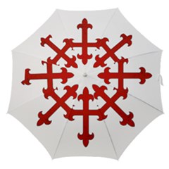 Crusader Cross Straight Umbrellas by Valentinaart