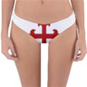 Crusader Cross Reversible Hipster Bikini Bottoms View3