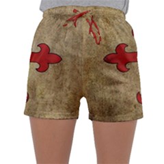 Crusader Cross Sleepwear Shorts by Valentinaart