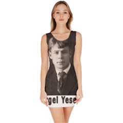 Sergei Yesenin Bodycon Dress by Valentinaart