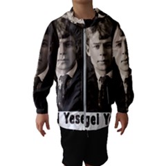 Sergei Yesenin Hooded Wind Breaker (kids) by Valentinaart