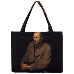 Fyodor Dostoyevsky Mini Tote Bag by Valentinaart