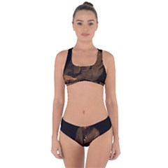 Fyodor Dostoyevsky Criss Cross Bikini Set