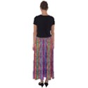 Star Fall In  Retro Peacock Colors Flared Maxi Skirt View2