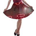 Numbers Game A-line Skater Skirt View1