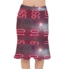 Numbers Game Mermaid Skirt by norastpatrick