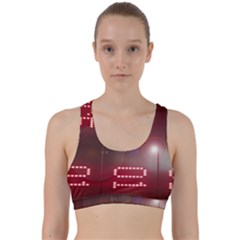 Numbers Game Back Weave Sports Bra