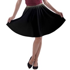  Black Lite!  A-line Skater Skirt by norastpatrick