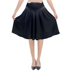  Black Lite!  Flared Midi Skirt by norastpatrick