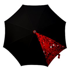  U Broke My Heart Hook Handle Umbrellas (large) by norastpatrick