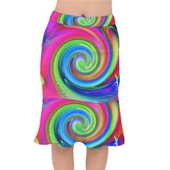 Rainbow Twist Mermaid Skirt by norastpatrick