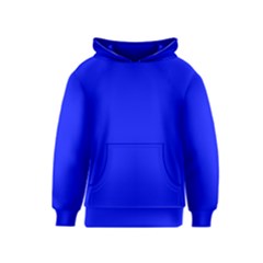 Blue! Blue! Blue! Kids  Pullover Hoodie by norastpatrick