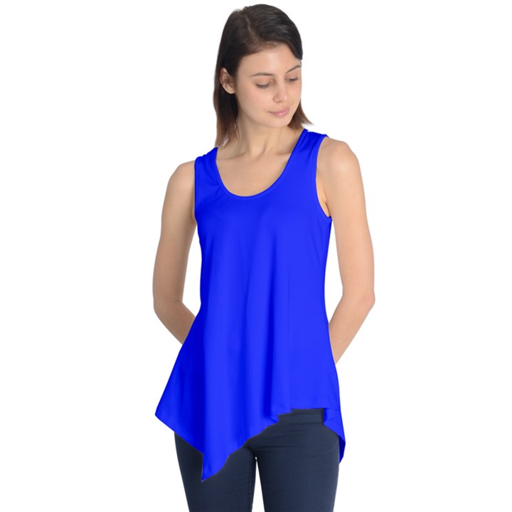 Blue! Blue! Blue! Sleeveless Tunic