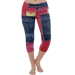 Country Store   Capri Yoga Leggings