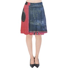 Country Store   Velvet High Waist Skirt