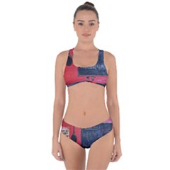 Country Store   Criss Cross Bikini Set