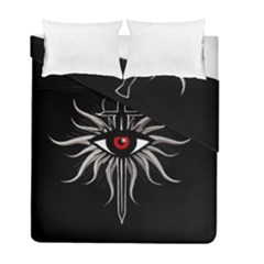 Inquisition Symbol Duvet Cover Double Side (full/ Double Size) by Valentinaart