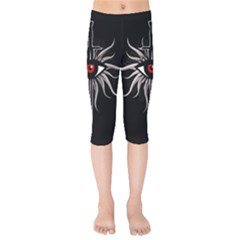 Inquisition Symbol Kids  Capri Leggings 