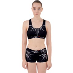 Inquisition Symbol Work It Out Sports Bra Set