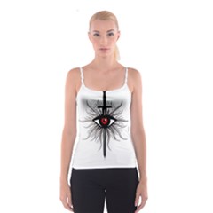 Inquisition Symbol Spaghetti Strap Top by Valentinaart