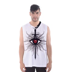 Inquisition Symbol Men s Basketball Tank Top by Valentinaart