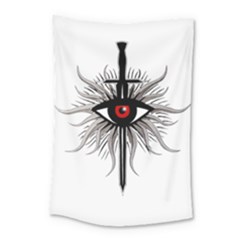 Inquisition Symbol Small Tapestry by Valentinaart