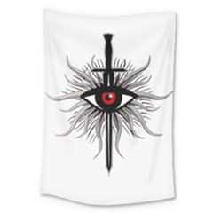 Inquisition Symbol Large Tapestry by Valentinaart