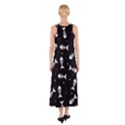 Fish bones pattern Sleeveless Maxi Dress View2