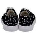 Fish bones pattern Kids  Low Top Canvas Sneakers View4