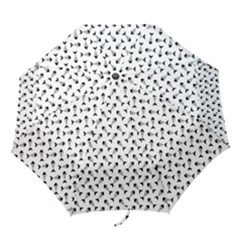 Fish Bones Pattern Folding Umbrellas by Valentinaart