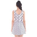 Fish bones pattern Scoop Neck Skater Dress View2