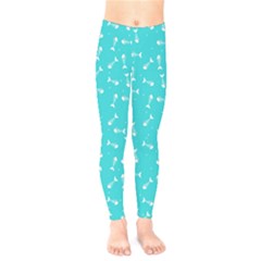 Fish Bones Pattern Kids  Legging