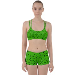 Fish Bones Pattern Women s Sports Set