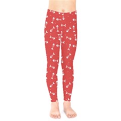 Fish Bones Pattern Kids  Legging