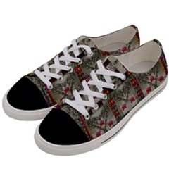 Wings Of Love In Peace And Freedom Women s Low Top Canvas Sneakers