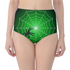 Test High-waist Bikini Bottoms by Podartistsx