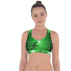 Test Cross String Back Sports Bra by Podartistsx