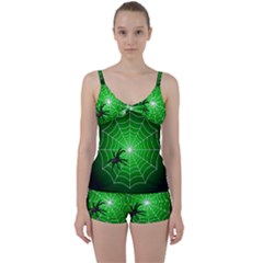 Test Tie Front Two Piece Tankini