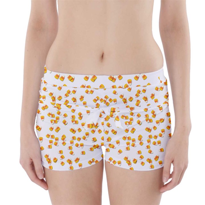 Candy Corn Boyleg Bikini Wrap Bottoms