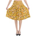 Candy Corn Flared Midi Skirt View1