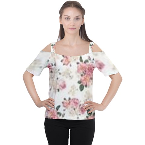 Downloadv Cutout Shoulder Tee by MaryIllustrations