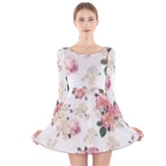 Downloadv Long Sleeve Velvet Skater Dress by MaryIllustrations