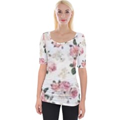 Downloadv Wide Neckline Tee