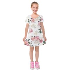 Downloadv Kids  Short Sleeve Velvet Dress by MaryIllustrations