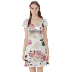 Downloadv Short Sleeve Skater Dress by MaryIllustrations