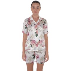 Downloadv Satin Short Sleeve Pyjamas Set by MaryIllustrations