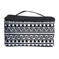 Aztec Influence Pattern Cosmetic Storage Case by ValentinaDesign