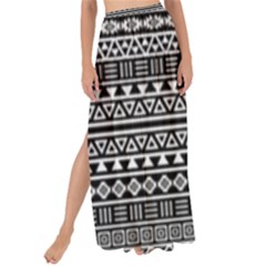 Aztec Influence Pattern Maxi Chiffon Tie-up Sarong