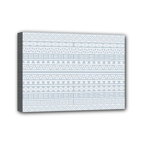 Aztec Influence Pattern Mini Canvas 7  X 5  by ValentinaDesign